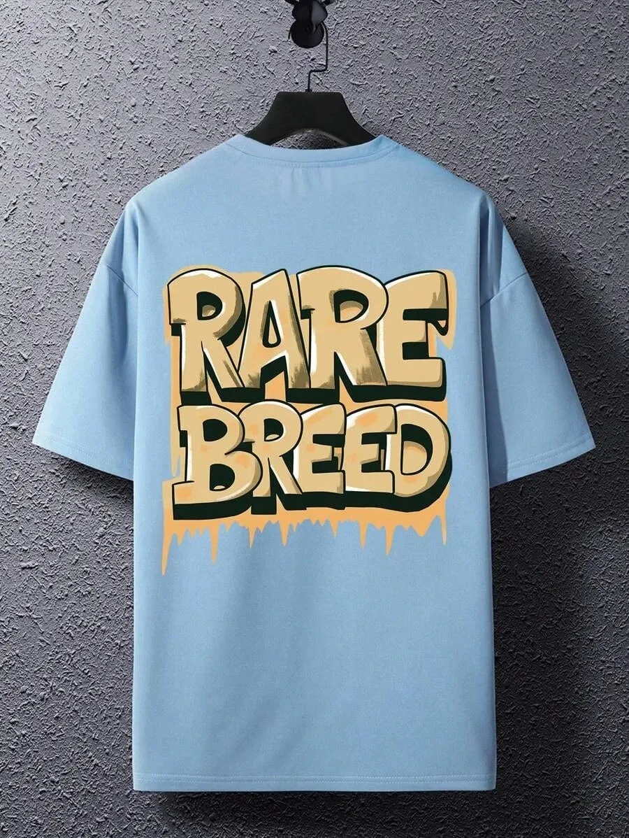 SXV  'RARE BREED’ Printed Cool Aesthetic Oversized Baggy T-shirt