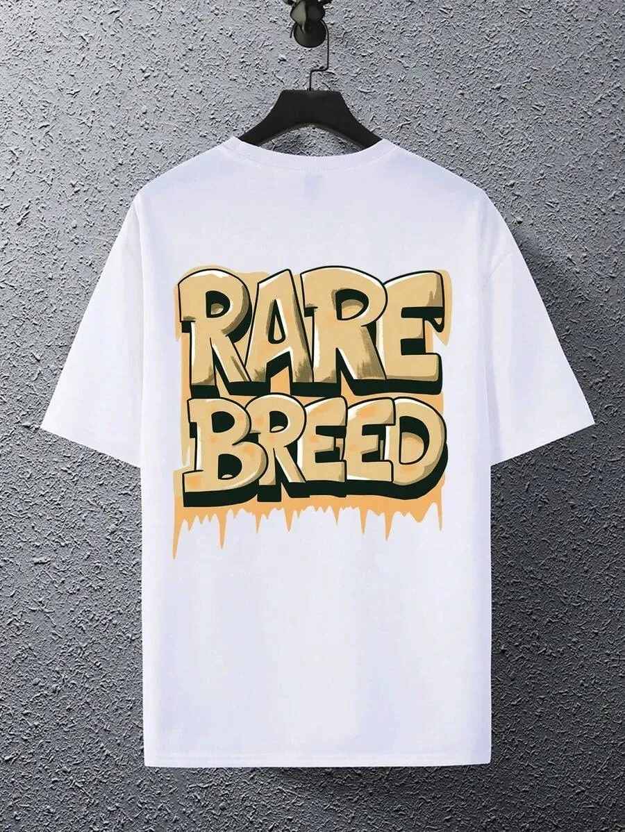 SXV  'RARE BREED’ Printed Cool Aesthetic Oversized Baggy T-shirt