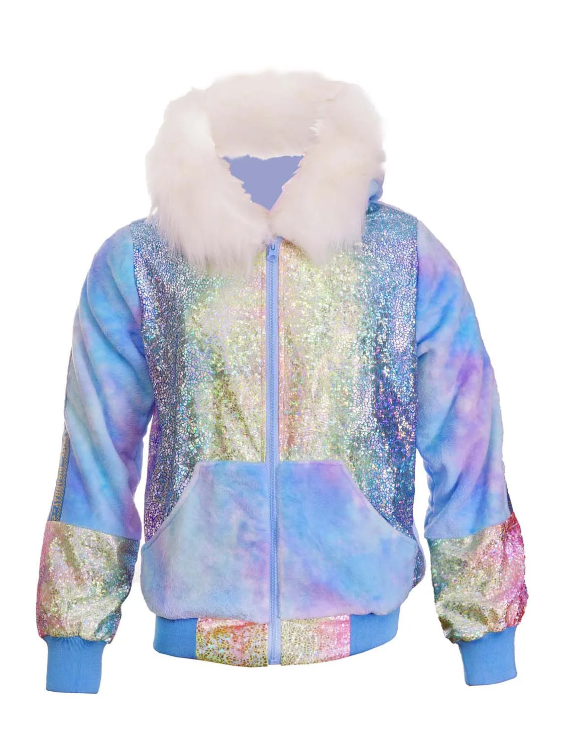 The Fluffalicious | Baby Blue | Deluxe Disarray Hoodie | Unisex