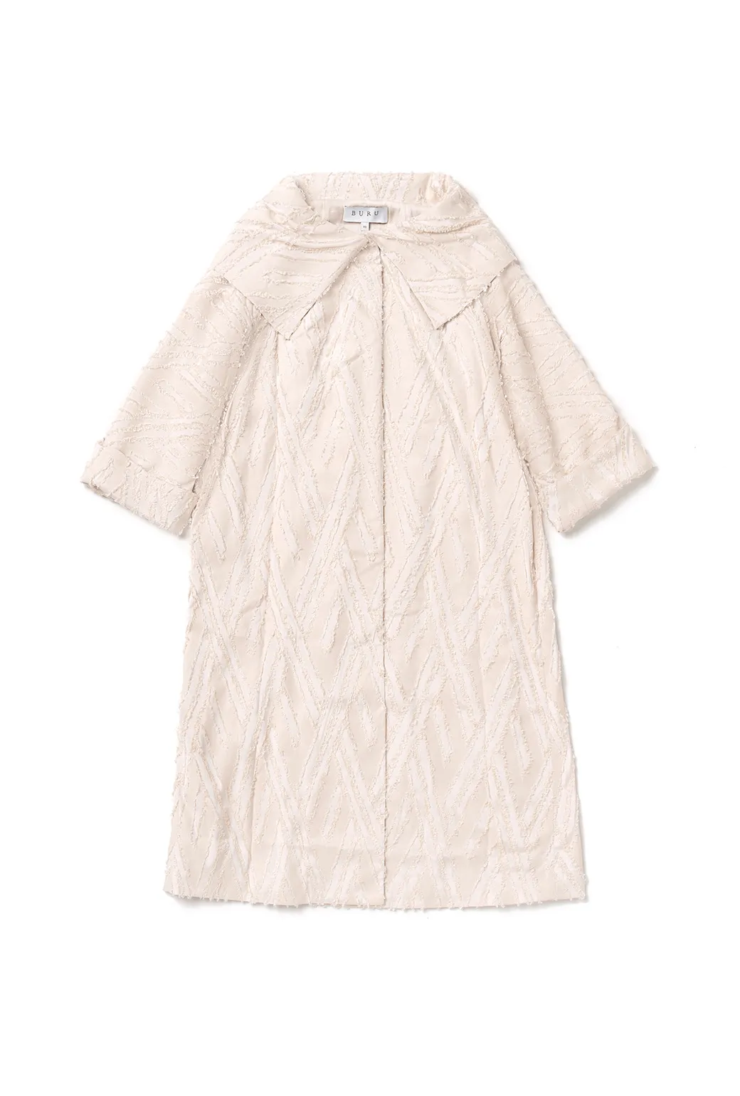 The Grace Coat 2.0 - Ivory Fringe