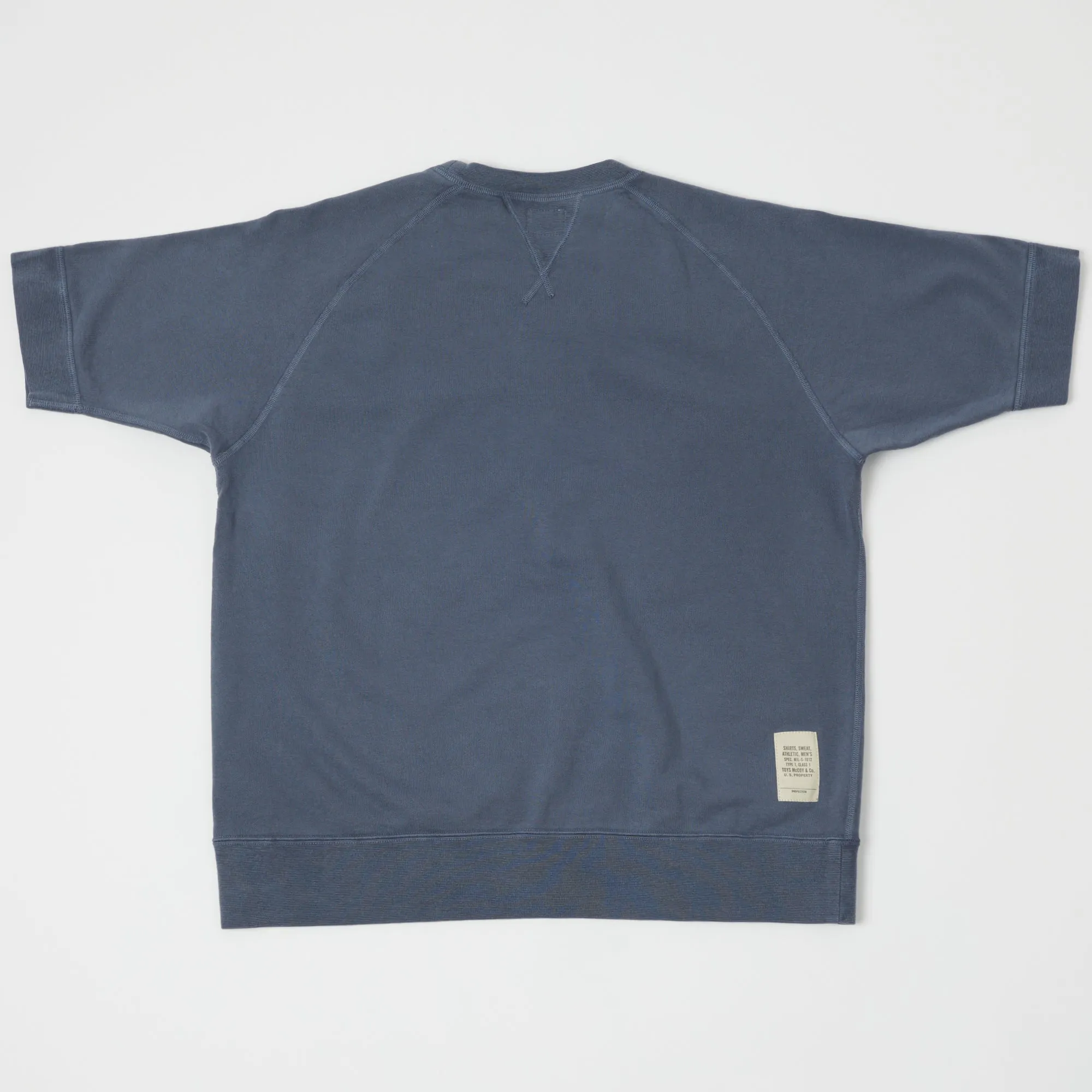 TOYS McCOY S/S Military Sweatshirt - Blue