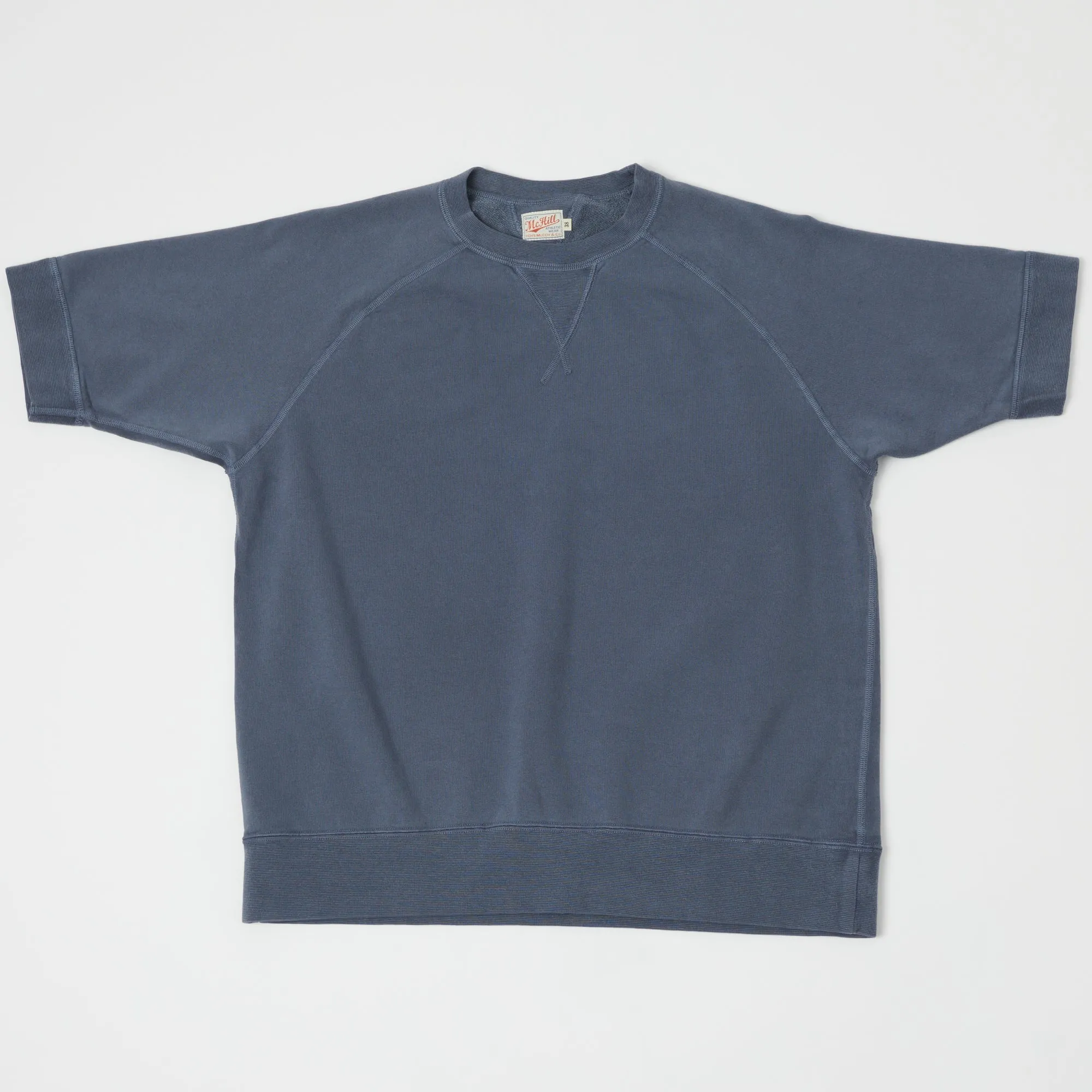 TOYS McCOY S/S Military Sweatshirt - Blue