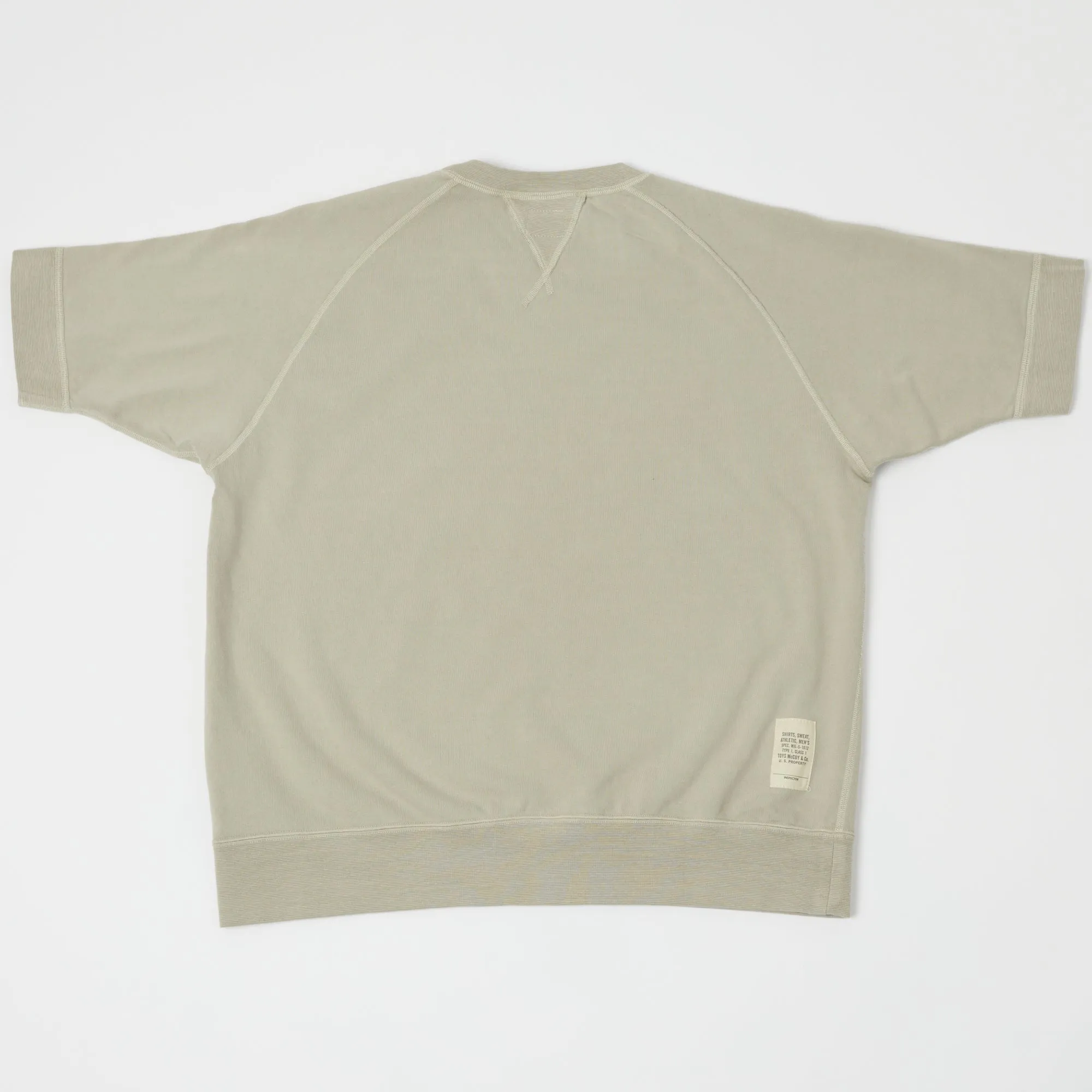 TOYS McCOY S/S Military Sweatshirt - Sand