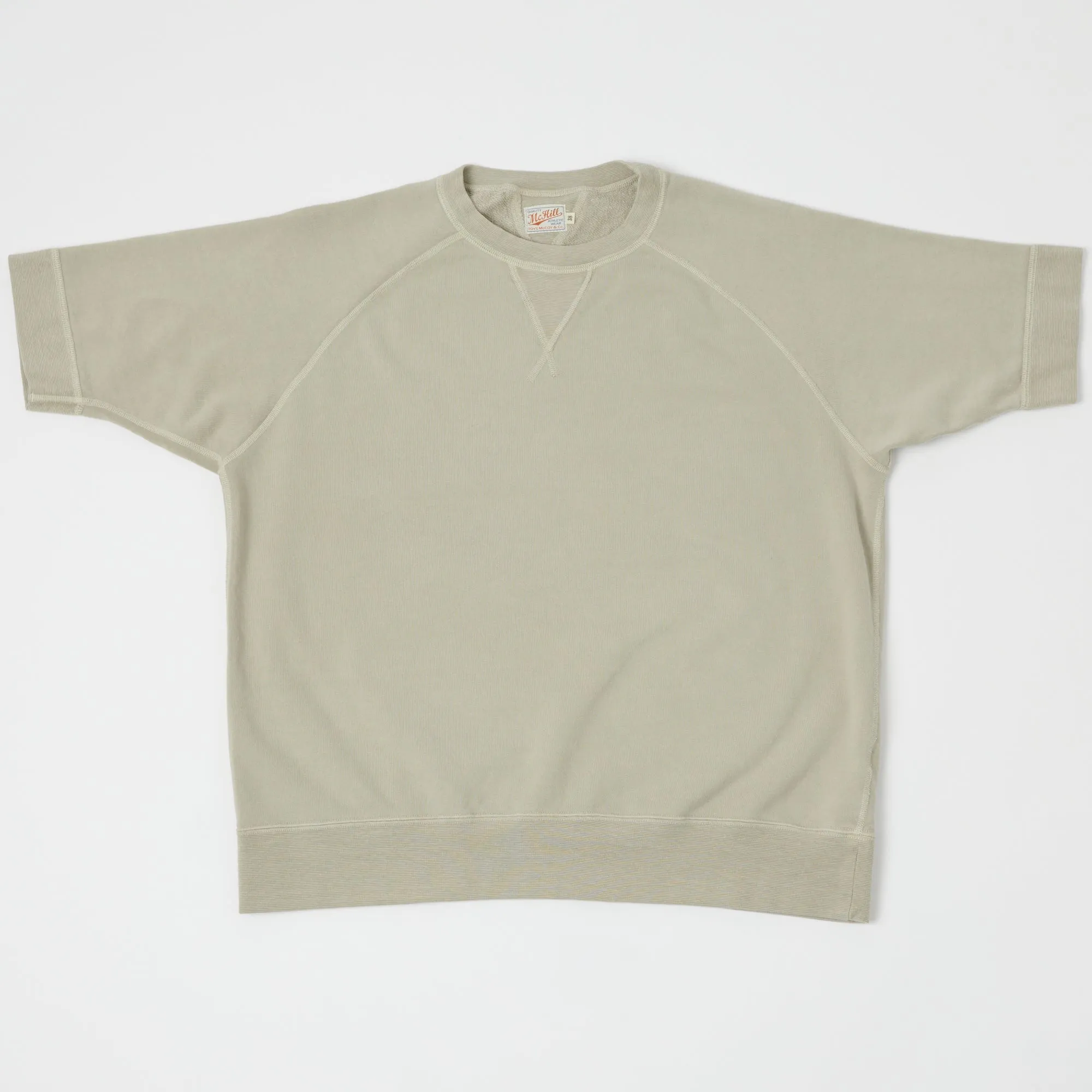 TOYS McCOY S/S Military Sweatshirt - Sand