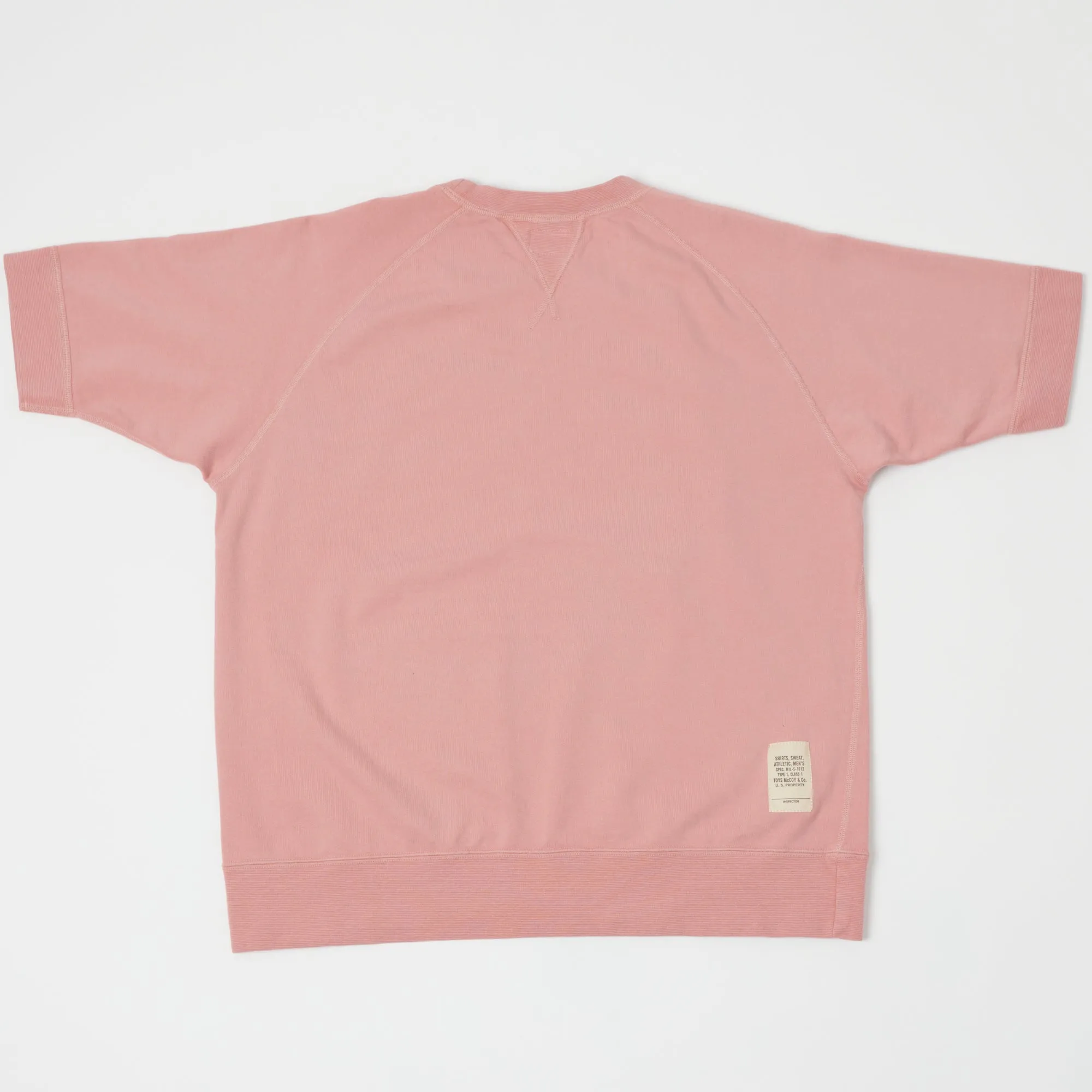 TOYS McCOY S/S Military Sweatshirt - Smoky Pink