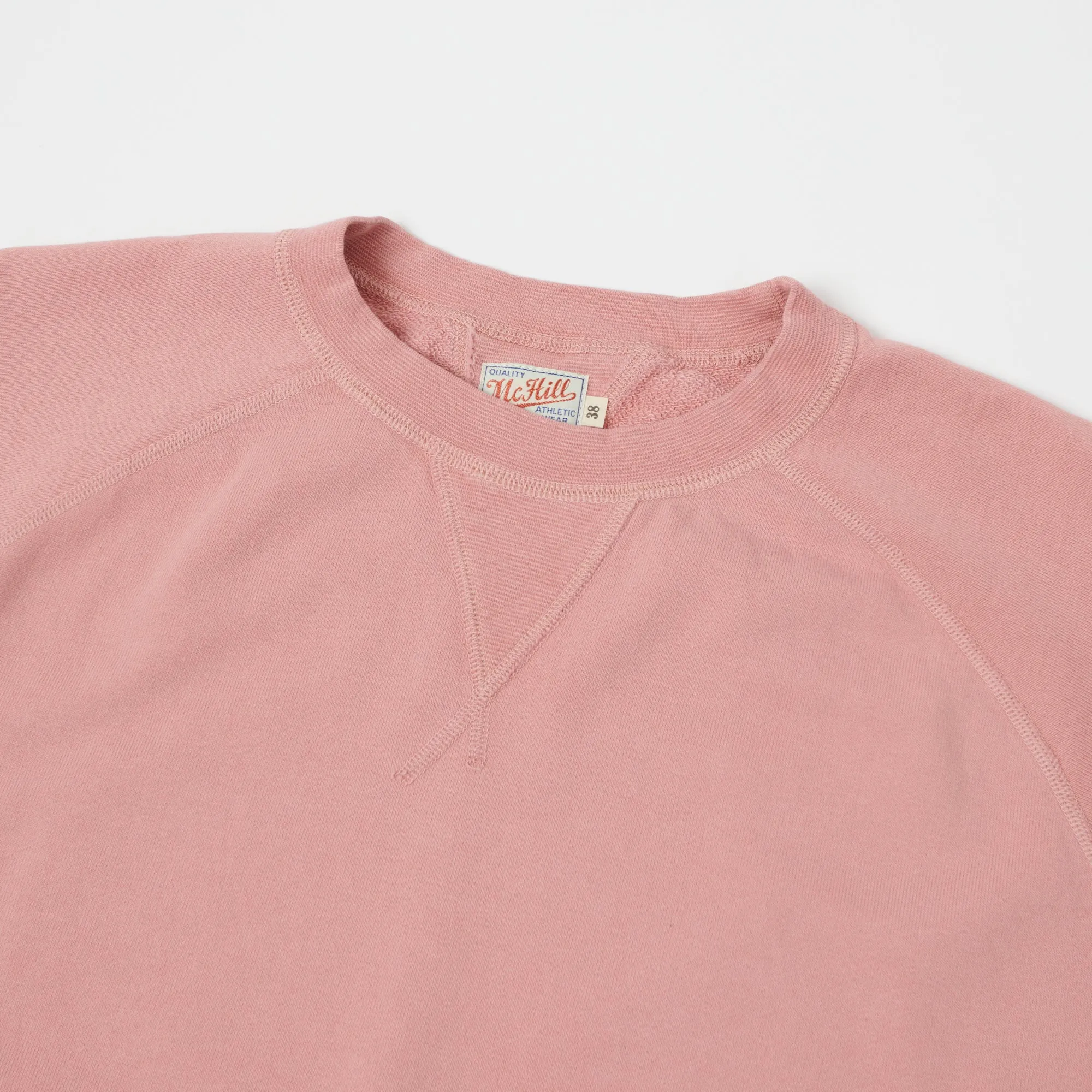 TOYS McCOY S/S Military Sweatshirt - Smoky Pink