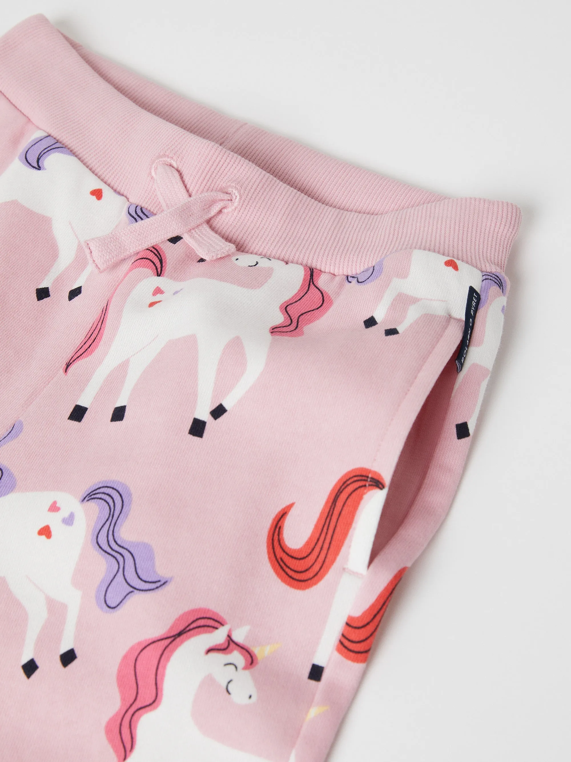 Unicorn Print Kids Joggers