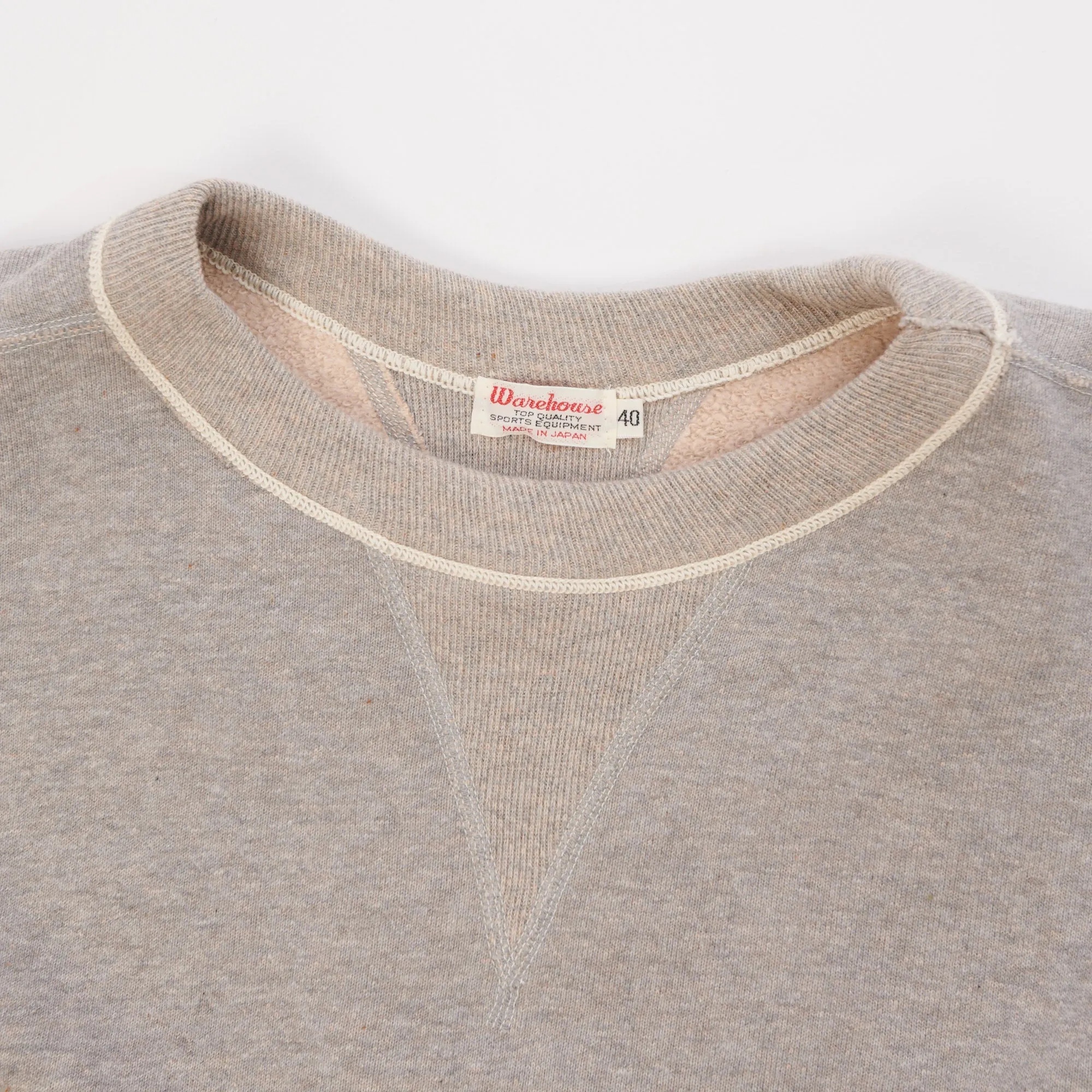 Warehouse & Co 401 Plain Sweatshirt - Heather Grey