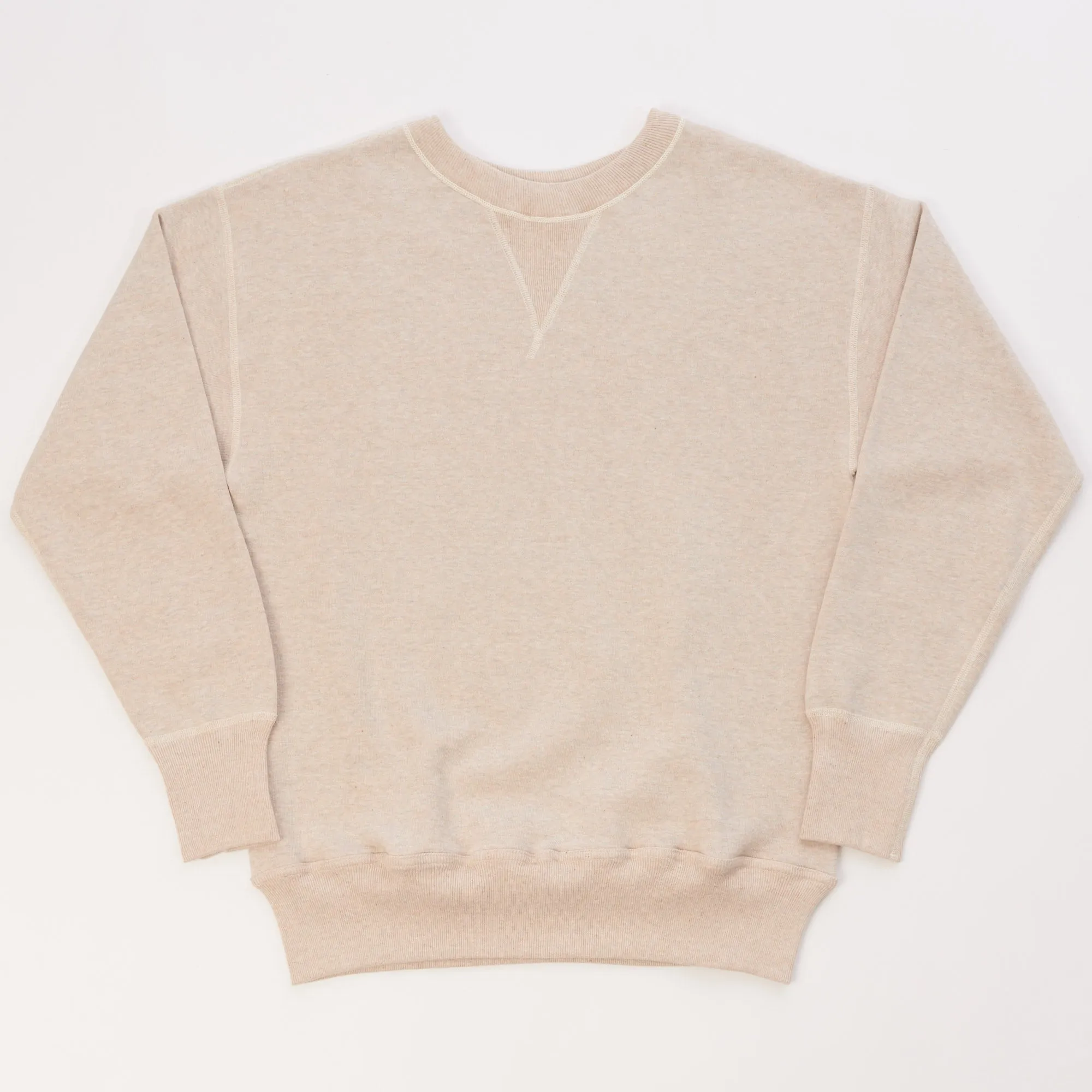 Warehouse & Co 401 Plain Sweatshirt - Oatmeal