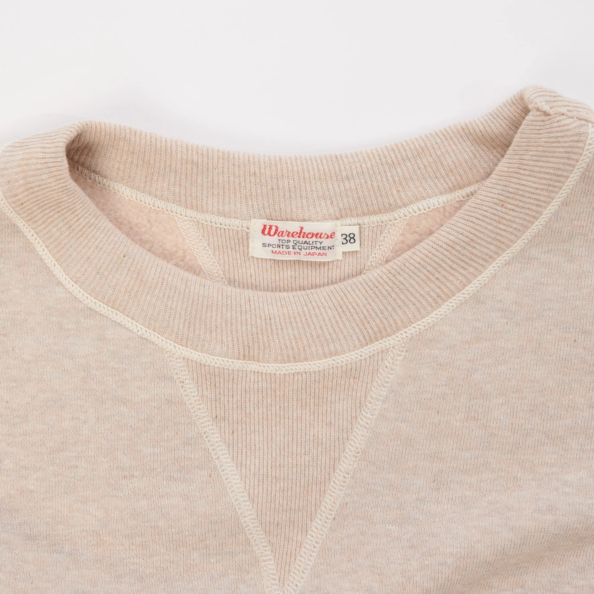 Warehouse & Co 401 Plain Sweatshirt - Oatmeal