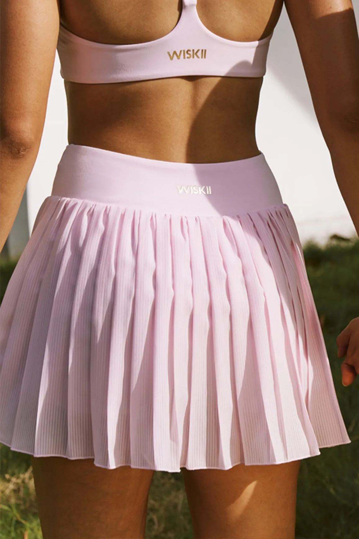 WISKII Pleated Skirt